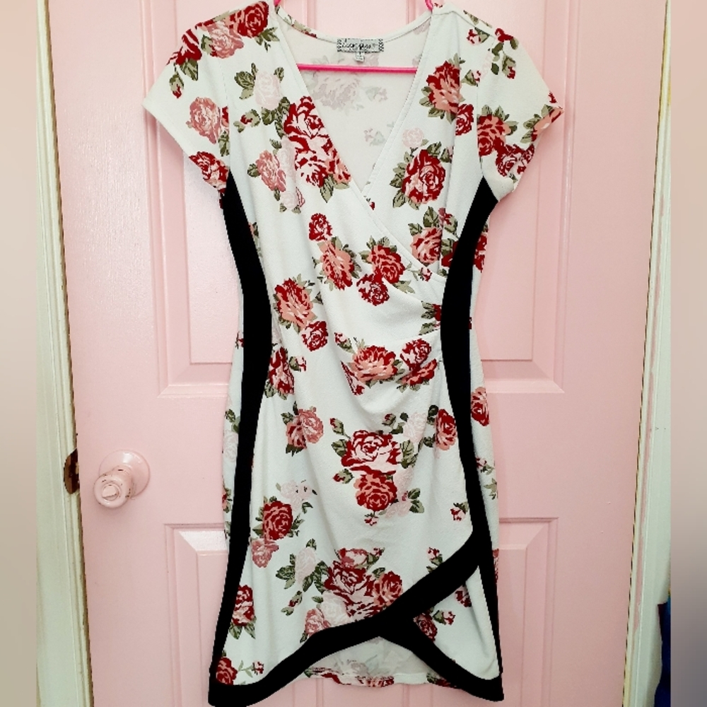 Casual Dress, L, Floral